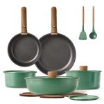 CAROTE Nonstick Cookware Set with Detachable Handles