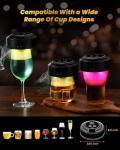Electric Whiskey Smoker Kit with Built-in Lighter