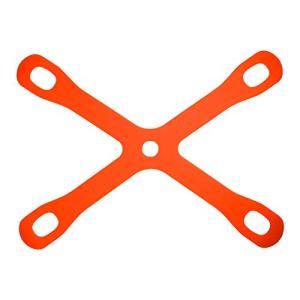 Mercer Culinary Board Buddyz - Adjustable Orange Cutting Board