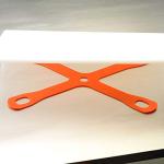 Mercer Culinary Board Buddyz - Adjustable Orange Cutting Board