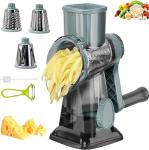 Eleko Meyar Manual Rotary Cheese Grater with Handle