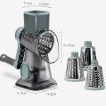 Eleko Meyar Manual Rotary Cheese Grater with Handle