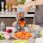 Eleko Meyar Manual Rotary Cheese Grater with Handle
