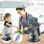 Eleko Meyar Manual Rotary Cheese Grater with Handle
