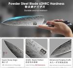 SHAN ZU 16-Piece Ultra Sharp Knife Set