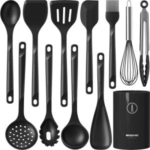 Heat Resistant Silicone Kitchen Utensils Set