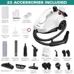 KROQO Portable Steam Cleaner with 23 Accessories