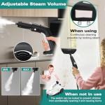 KROQO Portable Steam Cleaner with 23 Accessories