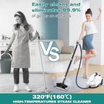 KROQO Portable Steam Cleaner with 23 Accessories