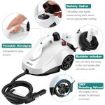 KROQO Portable Steam Cleaner with 23 Accessories
