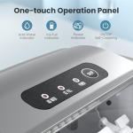 AGLUCKY Portable Countertop Ice Maker Machine