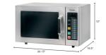 Panasonic 1000-Watt Stainless Steel Microwave