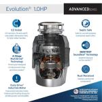 InSinkErator Evolution 1HP Continuous Feed Disposal