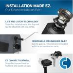 InSinkErator Evolution 1HP Continuous Feed Disposal