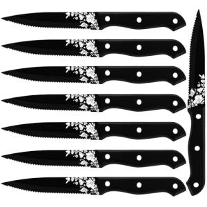 8-Piece Stainless Steel Steak Knife Set