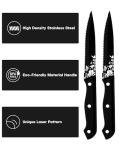 8-Piece Stainless Steel Steak Knife Set