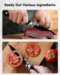 8-Piece Stainless Steel Steak Knife Set