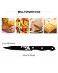8-Piece Stainless Steel Steak Knife Set
