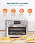 28QT Air Fryer Toaster Oven Combo with Rotisserie