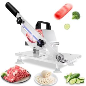 Manual Stainless Steel Meat Slicer for Home Use