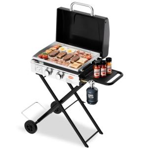 Hisencn 22" Portable Propane Griddle Grill