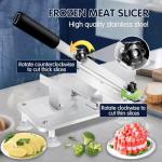 Manual Stainless Steel Meat Slicer for Home Use
