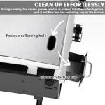Hisencn 22" Portable Propane Griddle Grill