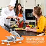 Manual Stainless Steel Meat Slicer for Home Use