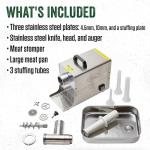 LEM BigBite #22 Electric Meat Grinder, 1.0 HP