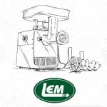 LEM BigBite #22 Electric Meat Grinder, 1.0 HP