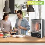 Nutrichef Vertical Countertop Oven with Rotisserie & More