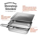 Camerons Large Stovetop Smoker with Wood Chips