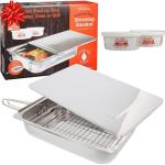 Camerons Large Stovetop Smoker with Wood Chips