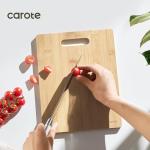 CAROTE Bamboo Cutting Boards Set - 3 Pieces