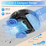 Tikom Robot Vacuum and Mop Combo with App Control