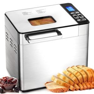 EUHOMY 2LB Bread Maker with 13 Programs