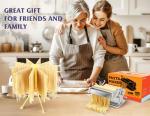 Izzydodo Pasta Maker and Drying Rack Set