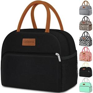 Coobiiya Insulated Leakproof Lunch Box Tote