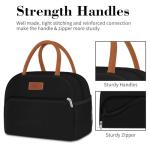Coobiiya Insulated Leakproof Lunch Box Tote