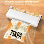 Food Vacuum Sealer with Powerful Suction and Bags
