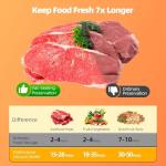 Food Vacuum Sealer with Powerful Suction and Bags