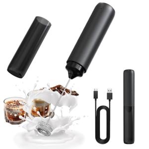 Rechargeable Handheld Milk Frother for Coffee Drinks
