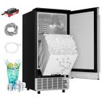 EUHOMY Under Counter Ice Maker, 100 lbs/day