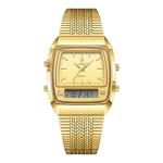 Stylish Dual Time Zone Waterproof Watch for Everyone
