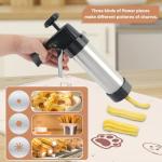 Stainless Steel Churro Maker & Cookie Press Kit