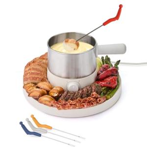 Electric Fondue Set with Adjustable Heat, BPA-Free