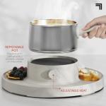 Electric Fondue Set with Adjustable Heat, BPA-Free