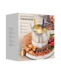 Electric Fondue Set with Adjustable Heat, BPA-Free