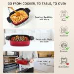 Spoonlemon 6-in-1 Electric Dutch Oven Multi-Cooker