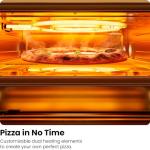 CHEFMAN Indoor Electric Pizza Oven - 12-Inch Pizzas